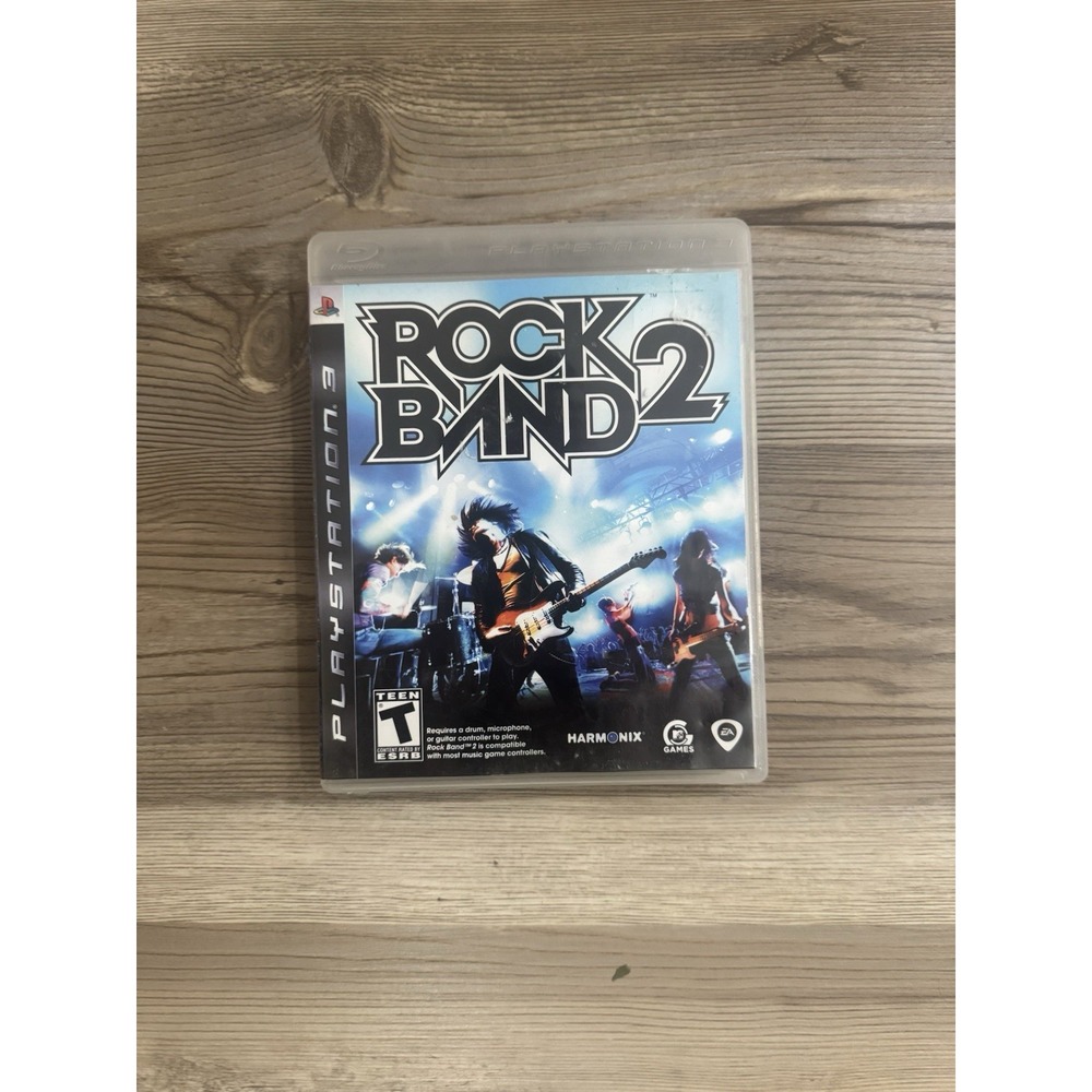 Rock Band 2 PS3 PlayStation 3 CIB Complete w/ Manual Tested Working 2008